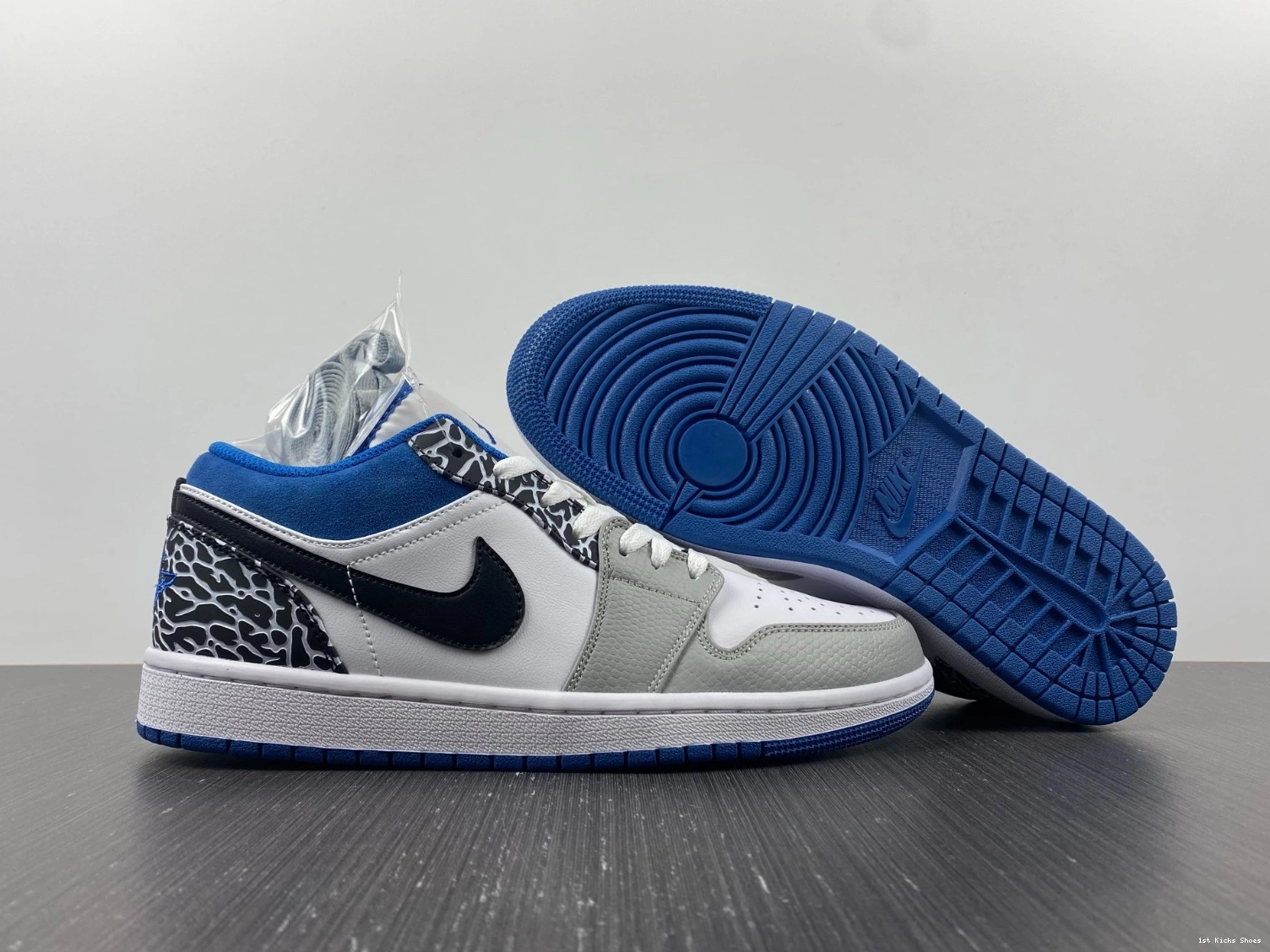 1 True Low Blue Jordan Air DM1199-140 0509
